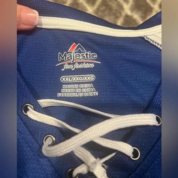 Women's Short Sleeve Manning Giants Jersey - Size XXL worn 1x Mint Condition - Picture 6 of 8